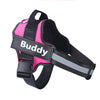 Personalized No Pull Dog Harness with Reflective Adjustable Vest and Custom Patch for All Dog Sizes