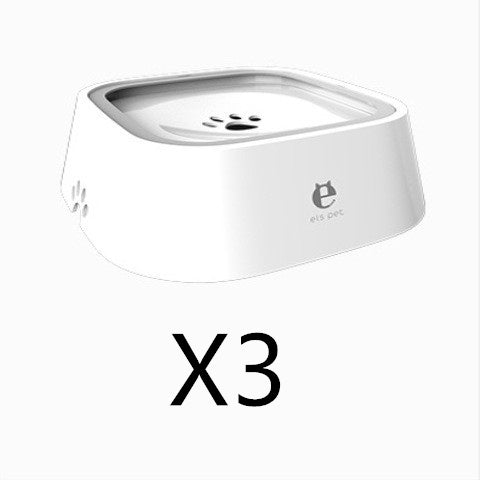 Floating Pet Water Bowl with Anti Spill Design and Slow Drinking Function for Dogs and Cats
