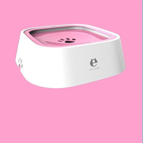 Floating Pet Water Bowl with Anti Spill Design and Slow Drinking Function for Dogs and Cats