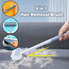 Four in One Pet Hair Remover Brush for Dogs Cats Clothes and Window Screens