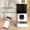 Smart Automatic Pet Feeder with App Control Timer and Voice Recorder for Dogs and Cats
