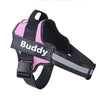 Personalized No Pull Dog Harness with Reflective Adjustable Vest and Custom Patch for All Dog Sizes