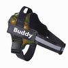 Personalized No Pull Dog Harness with Reflective Adjustable Vest and Custom Patch for All Dog Sizes