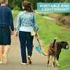 Portable Dog Pooper Scooper with Bag Dispenser and Eight Claw Shovel Design