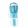 Portable Dog Water Bottle with Food Container and Waste Bag Holder