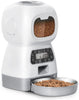 Smart App Pet Feeder with Stainless Steel Bowl and Voice Recording for Cats and Dogs