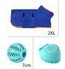 Silicone Pet Bath Massage Glove Brush for Dogs and Cats with Shampoo Dispenser