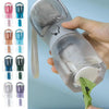 Portable Dog Water Bottle with Food Container and Waste Bag Holder