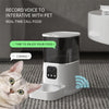 Smart Automatic Pet Feeder with App Control Timer and Voice Recorder for Dogs and Cats