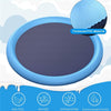 Non Slip Splash Pad for Kids and Dogs Outdoor Water Play Mat with Fountain Spray
