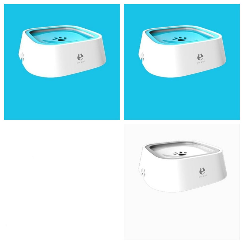 Floating Pet Water Bowl with Anti Spill Design and Slow Drinking Function for Dogs and Cats