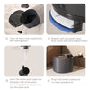 Automatic Pet Water Fountain with USB Charging and Silent Pump for Cats and Dogs