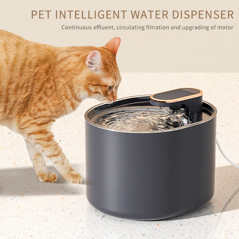 Automatic Pet Water Fountain with USB Charging and Silent Pump for Cats and Dogs