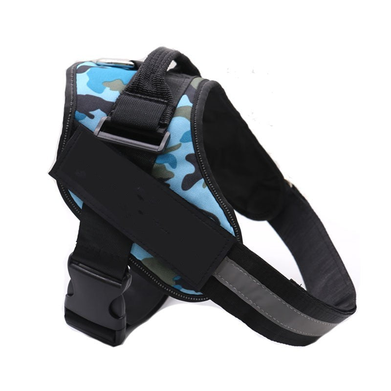 Personalized No Pull Dog Harness with Reflective Adjustable Vest and Custom Patch for All Dog Sizes