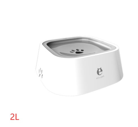 Floating Pet Water Bowl with Anti Spill Design and Slow Drinking Function for Dogs and Cats