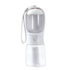 Portable Dog Water Bottle with Food Container and Waste Bag Holder