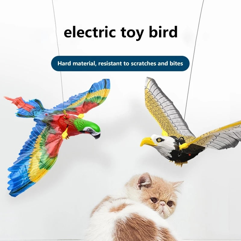 Flying Eagle Cat Toy Interactive Hanging Bird Teaser