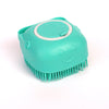 Silicone Pet Bath Massage Glove Brush for Dogs and Cats with Shampoo Dispenser