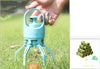 Portable Dog Pooper Scooper with Bag Dispenser and Eight Claw Shovel Design