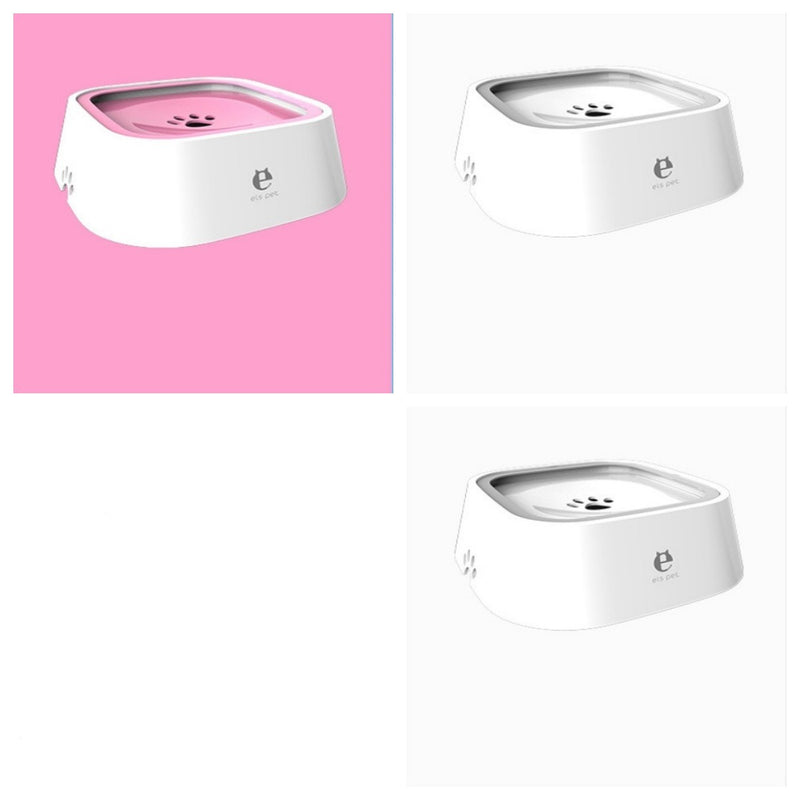 Floating Pet Water Bowl with Anti Spill Design and Slow Drinking Function for Dogs and Cats