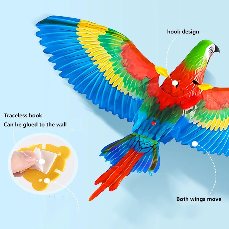 Flying Eagle Cat Toy Interactive Hanging Bird Teaser