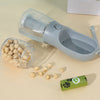 Portable Dog Water Bottle with Food Container and Waste Bag Holder