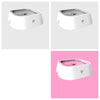 Floating Pet Water Bowl with Anti Spill Design and Slow Drinking Function for Dogs and Cats