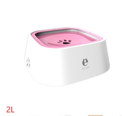 Floating Pet Water Bowl with Anti Spill Design and Slow Drinking Function for Dogs and Cats