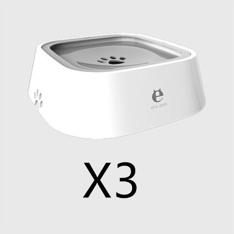 Floating Pet Water Bowl with Anti Spill Design and Slow Drinking Function for Dogs and Cats