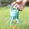 Portable Dog Pooper Scooper with Bag Dispenser and Eight Claw Shovel Design