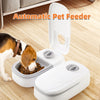 Automatic Pet Feeder with Timer and Stainless Steel Bowl for Dogs and Cats