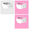 Floating Pet Water Bowl with Anti Spill Design and Slow Drinking Function for Dogs and Cats
