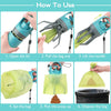 Portable Dog Pooper Scooper with Bag Dispenser and Eight Claw Shovel Design