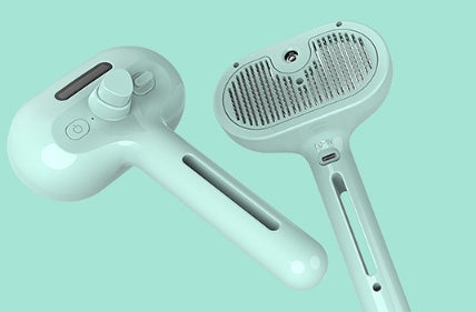 Self Cleaning Pet Grooming Brush with Mist Spray for Dogs and Cats