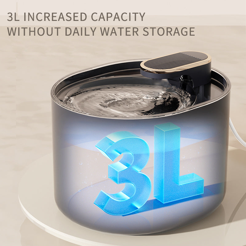 Automatic Pet Water Fountain with USB Charging and Silent Pump for Cats and Dogs
